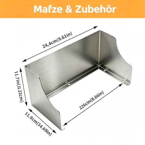 Metal Rainproof Socket Cover, Universal Outdoor Waterproof - Image 4