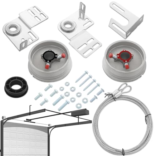 Torsion Spring Conversion Kit for 7 Feet High Garage Doors - Image 2