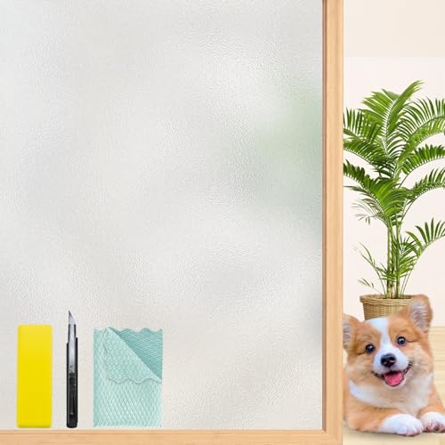 Frosted Glass Window Privacy Film Decorative, Static Cling - Image 2