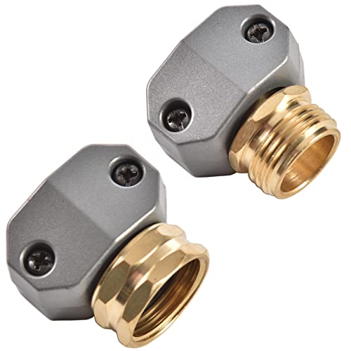 Garden Hose Repair Connector Fitting, Brass Mender Female | Hand Tools - Image 3