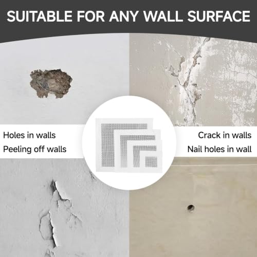 19 PCS Wall Repair Patch Kit, Aluminum Drywall Repair | Home Repair - Image 7