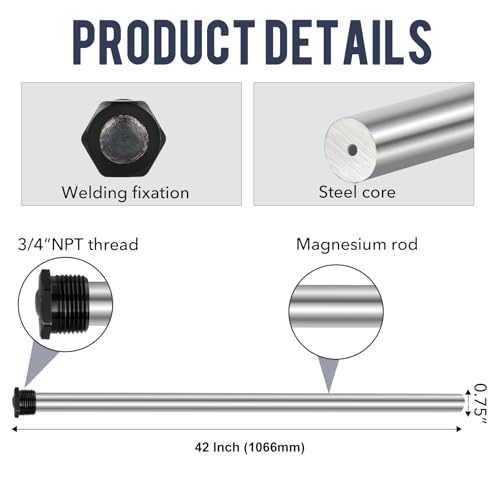 Anode Rod for hot Water Heater Water Heater Anode Rod.42 Inch - Image 3