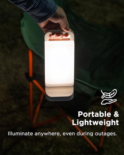 Solar Camping Lantern, Rechargeable Battery Powered - Image 6