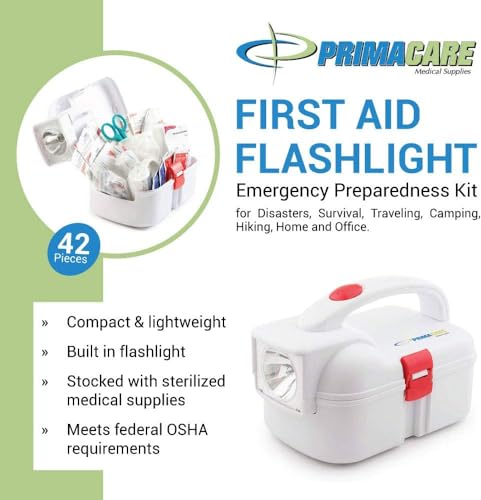 Primacare KB-9005 First Aid Flashlight Emergency | Travel Essentials - Image 7