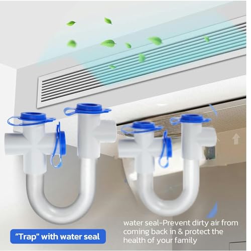 3Pack 3/4" Standard Condensate Trap with 18" Cleaning - Image 5