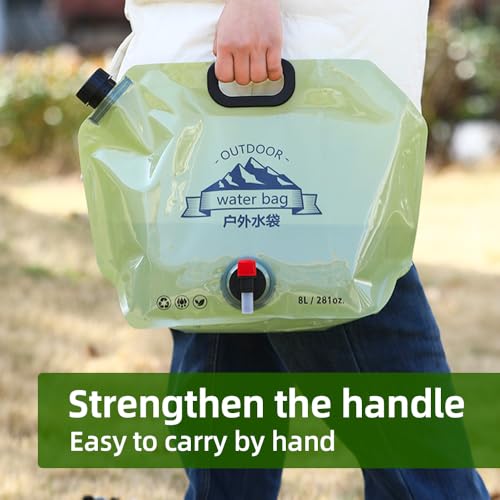 Collapsible Water Container Bag with Spigot Outdoor Water - Image 5