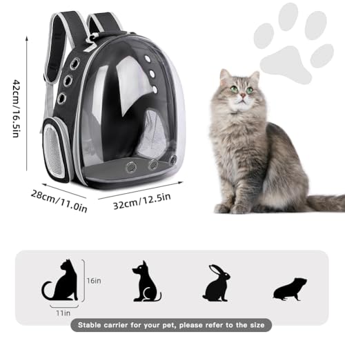 Pet Backpack Carrier,Bubble Backpack Cat Carrier - Image 6