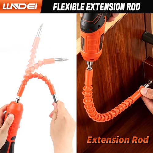 LLNDEI 80pcs Tool Box Set with 3.6V Electric Screwdriver - Image 6