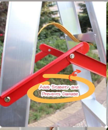Kikeep Folding Step Ladder Hinge Attachment 1 Pair 18.8" - Image 5