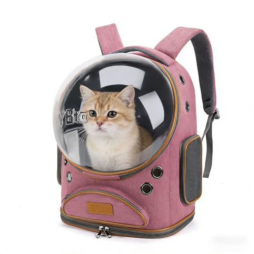 Cat Backpack Carrier, Breathable Cat Carrier Large Space - Image 5