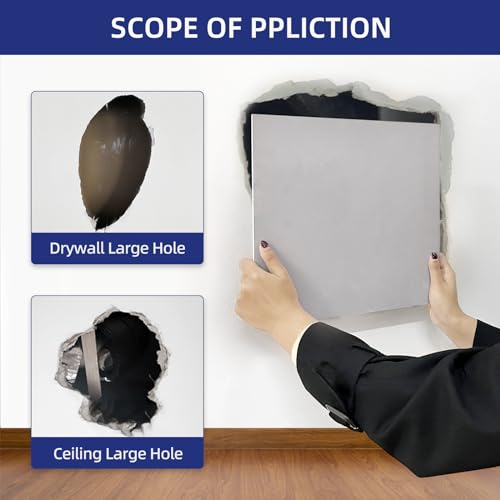 Drywall Repair Kit with 16"x16" Panel - Large Hole & | Home Repair - Image 3