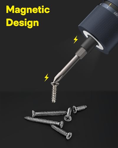 HOTO 12-in-1 Electric Screwdriver Rechargeable, Cordless | Hand Tools - Image 6