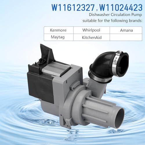 W11612327 W11024423 Dishwasher Circulation Pump - Image 5