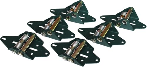 Green Hinge System 4P/1C | Garage Door Hinges | 4 Panel - Image 2