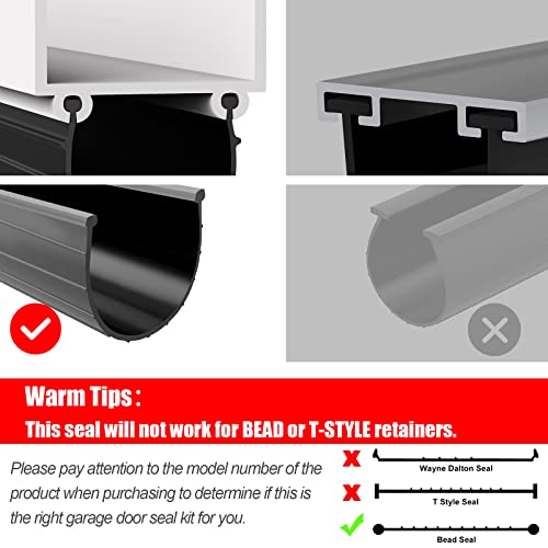 Replacement Wayne Dalton Garage Door Bottom Weather Seal | Home Repair - Image 5