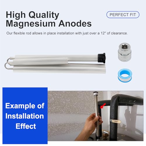 44" Flexible Magnesium Anode Rod, Hot Water Heater Anode | Hand Tools - Image 6