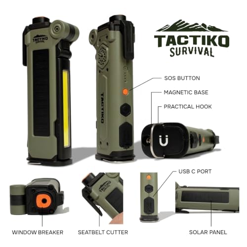 Tactiko 4-in-1 Car Safety Tool: Window Breaker, Seatbelt Cutter - Image 7