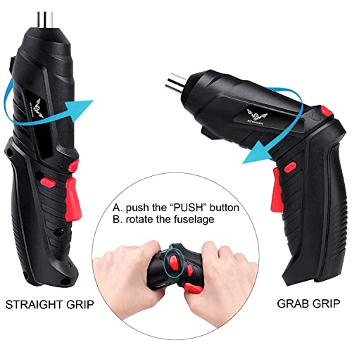 Cordless Electric Screwdriver Set, 3.6V,47 in 1 Rechargeable - Image 5