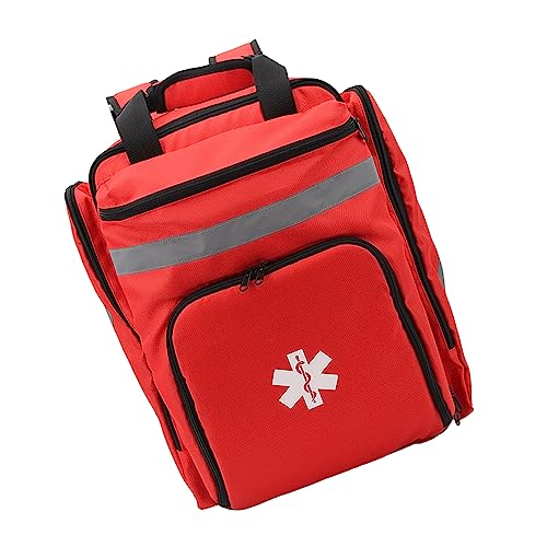 Red Firefighter Bag, Large Capacity Responder Bag - Image 3