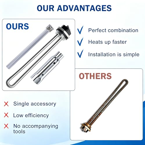 RV Water Heater Element Kit Compatible with Suburban SW Series - Image 8
