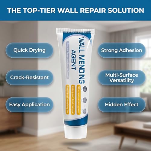 Drywall Patch Repair Kit, 2 Pack Wall Mending Agent - Wall - Image 7