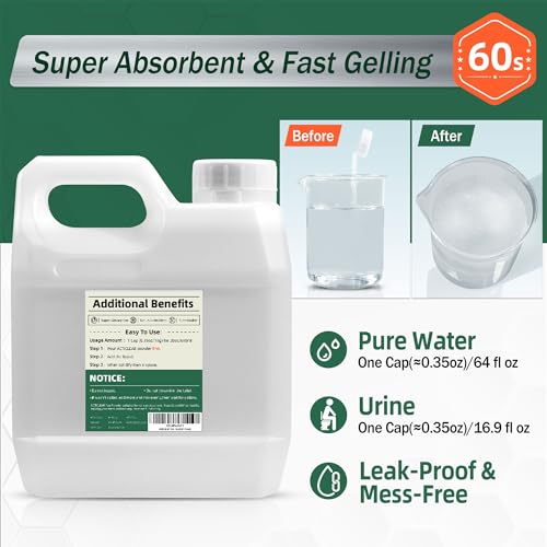 Pee Powder Gel - 2/4lb Rapid 60-Second Absorption & Odor - Image 4