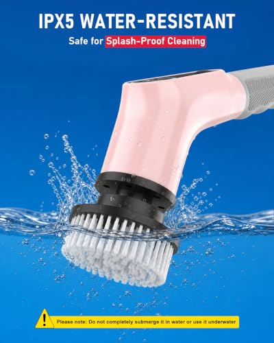 Dovety Electric Spin Scrubber, Extendable Handle - Image 7