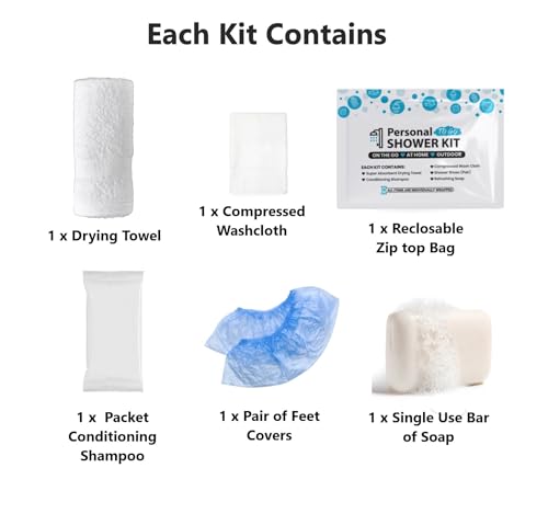 Compact Personal Shower Kit To-Go– Your Hygiene Companion - Image 3