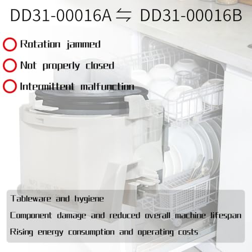 DD31-00016A Drainage Motor Compatible with Samsung Dishwashers - Image 4