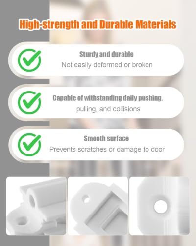 2 Pack Safety Gate Hinge Replacement Compatible | Hardware & Fasteners - Image 5