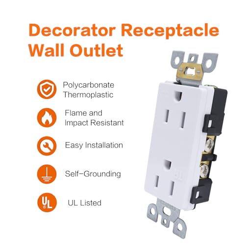 Weatherproof RV Power Outlet with Spring-Loaded Cover - Image 3