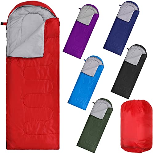 6 Pack Sleeping Bags Bulk for Homeless Donation - Image 2