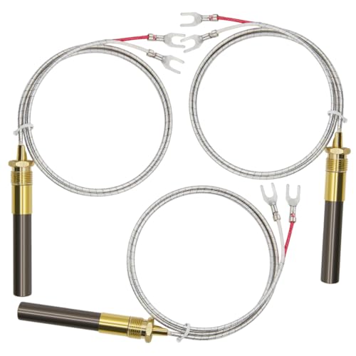 3-Pack Q313A Thermopile 750mv 24 Inch for Gas Fireplace Water - Image 2