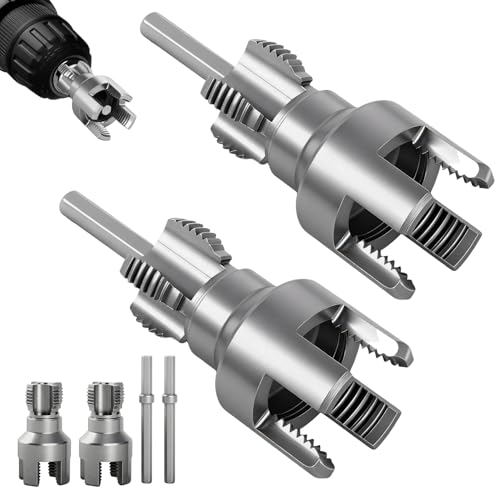 2PCS Pipe Threading Tool, 1/2" & 3/4" Dual-Function | Plumbing Fix - Image 2