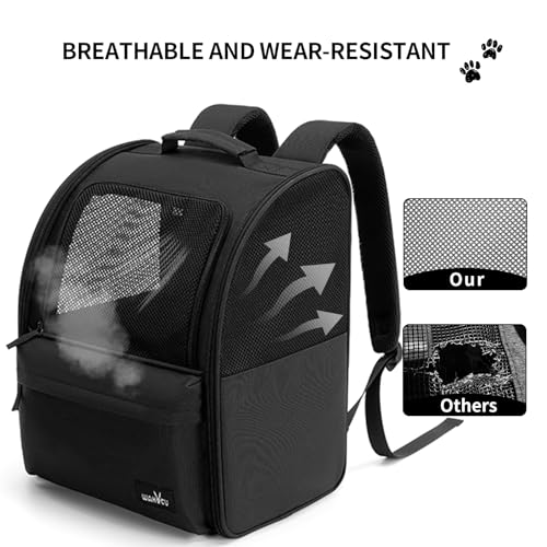 wakytu Cat Carrier Backpack,Pet Backpack Carrier | Pet Essentials - Image 4
