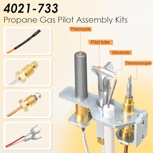 4021-733 Pilot Assembly Kits Propane Gas for Heat N Glo - Image 4