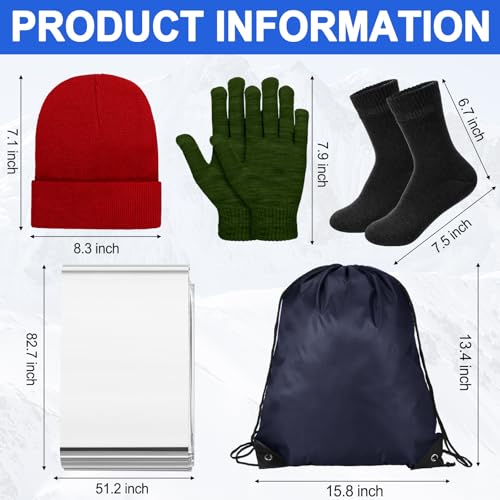 288 Pcs Homeless Care Package Winter,Classic Color,288 Pcs/24 Set - Image 5