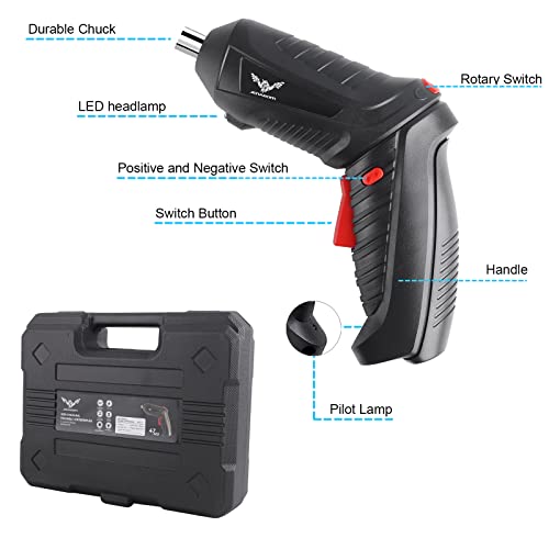 Cordless Electric Screwdriver Set, 3.6V,47 in 1 Rechargeable - Image 3