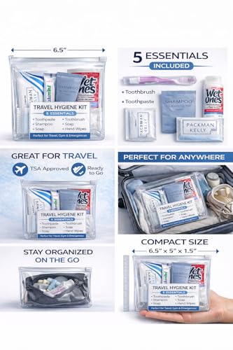 Travel Hygiene Kit (5 Essentials) – TSA Approved Toiletry - Image 3