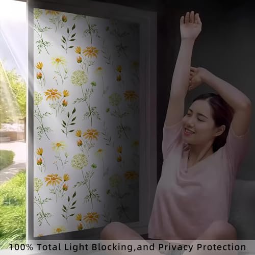 Window Privacy Film, Complete Blackout Window Film for Sun - Image 3