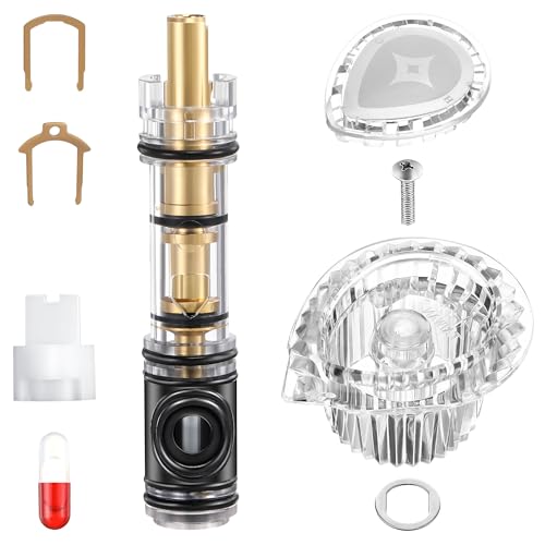 Cartridge Replacement and Faucet Handle Kit, Compatible - Image 2