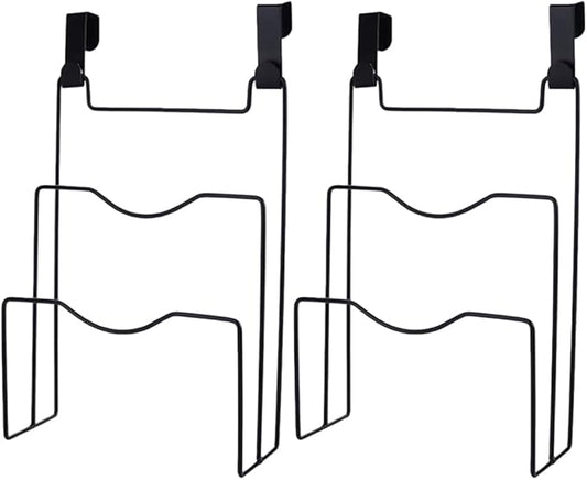 Ciieeo Kitchen Cabinet Door Hanging Pot Lid Organizer 3-Tier Iron Storage Rack 12.12X8.07X3.22 Inch Hanging Lid Holder for Pots and Cutting Boards Easy Kitchen Organization