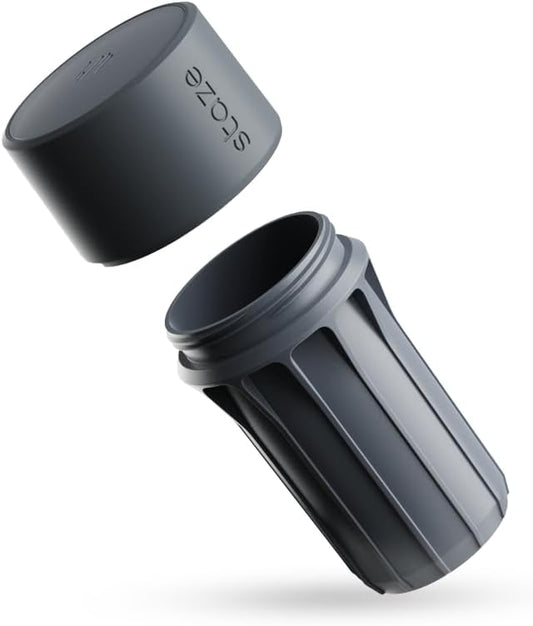 Staze Preserve Vacuum Sealed Storage Jars (148ml) | Food Storage Container with Protection - Slate