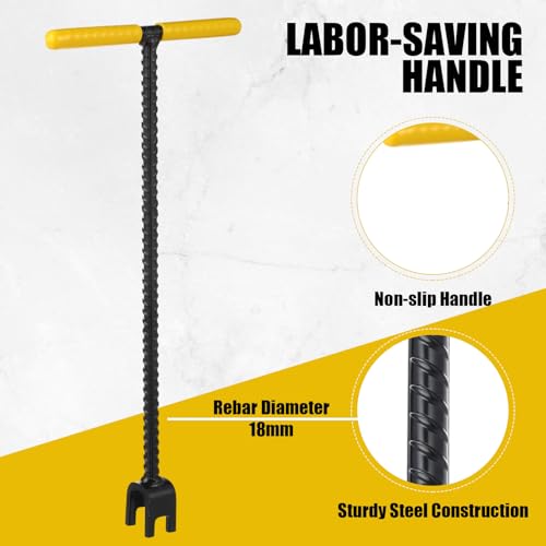 Water Meter Key 17 Inch Enforced Steel Wrench T-handle | Hand Tools - Image 4