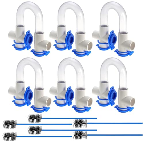 3/4" Standard Condensate Trap with 17" Cleaning Brush PVC - Image 2