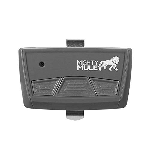 Mighty Mule MMT103 3-Button Transmitter, Plastic, Gray - Image 2