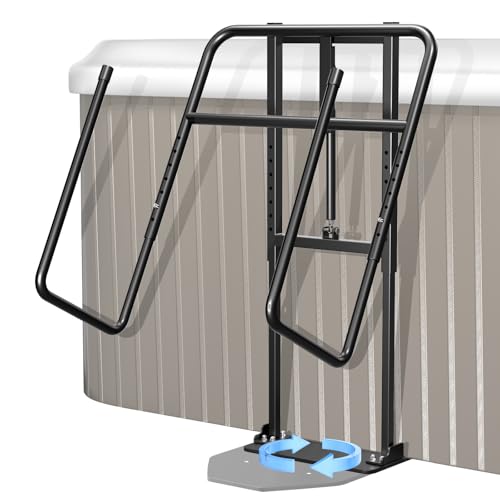 Utheer Upgraded Adjustable Hot Tub Cover Lifter with Hydraulic - Image 2