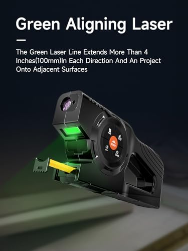 3-in-1 Digital Tape Measure, 196Ft Laser Measurement Tool - Image 6