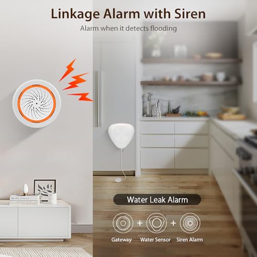 NEO Zigbee 3.0 Water Leak Detector, Smart Water Sensor Alarm - Image 7