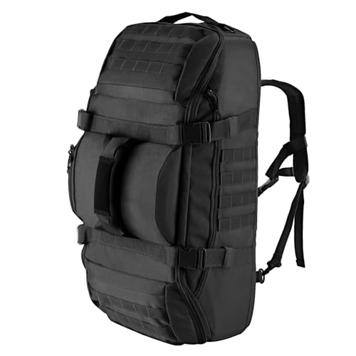 Hannibal Tactical 65L Large Duffle Bag, 3-in-1 Tactical | Home Repair - Image 8